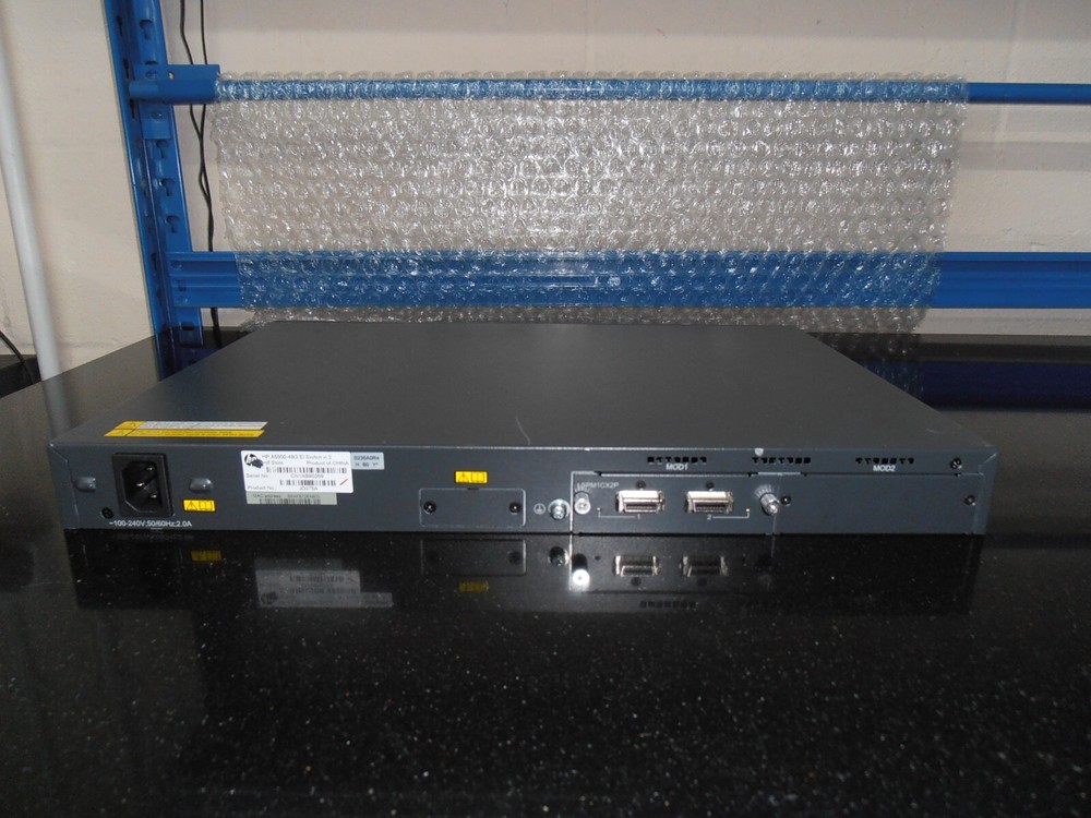A5500-48G EI JD375A 48 PortGigabit Switch Switch + 4 X SFP Stacking module.