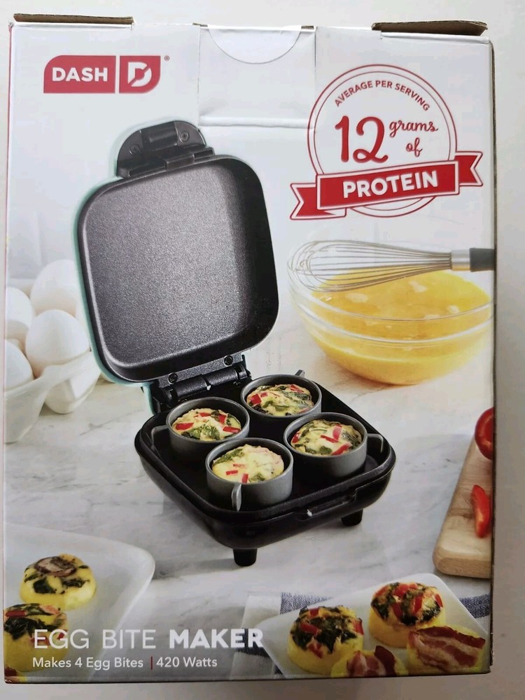 Dash Egg Bite Maker Fast Portable Non-Stick New