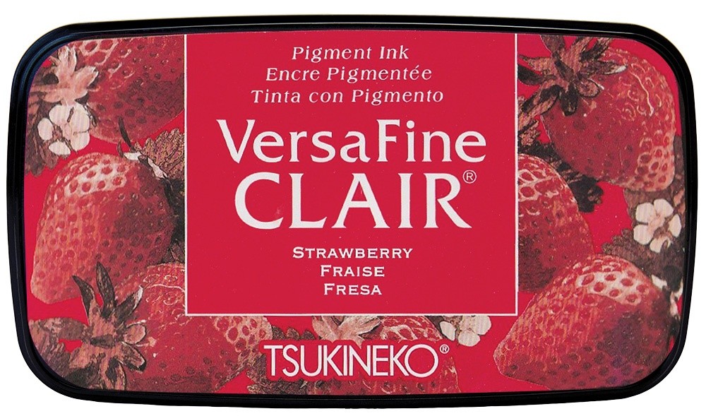 VersaFine Clair Ink Pad-Strawberry