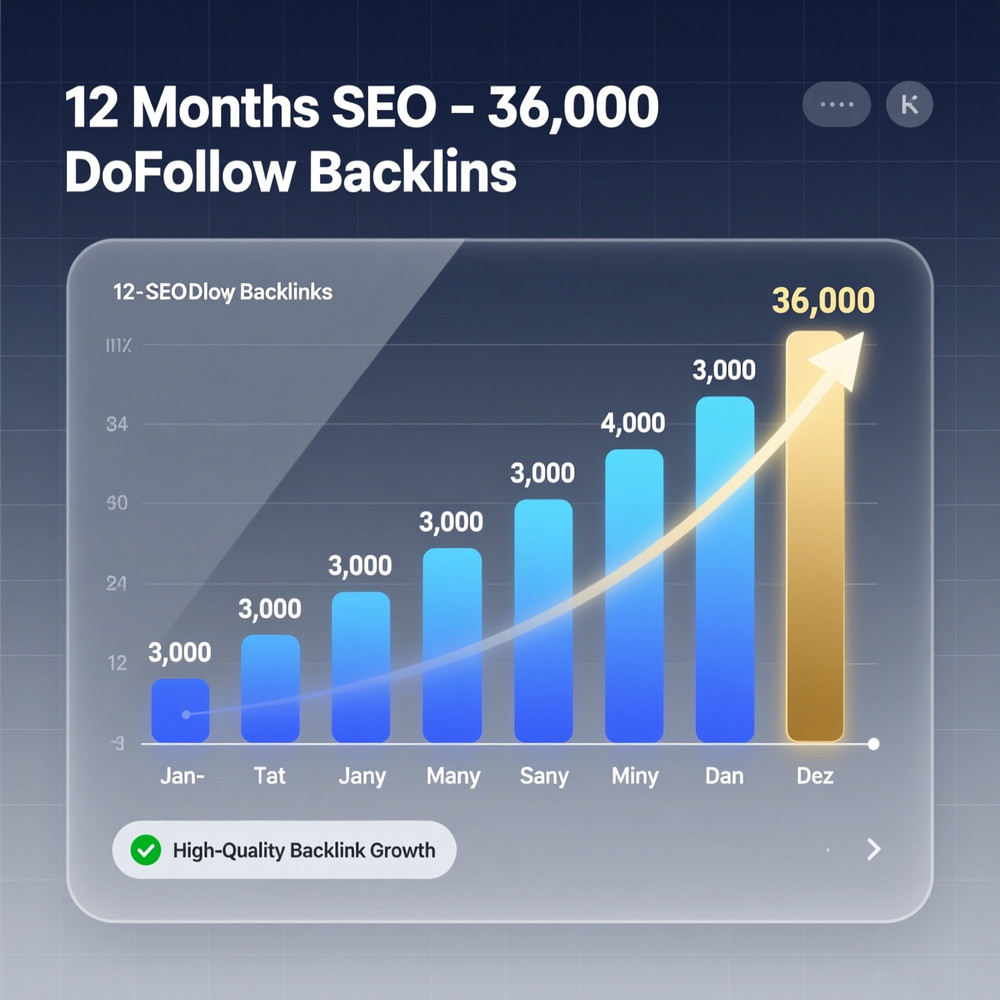 SEO 12 Months Backlink Building Search Engine Optimization 1 Year Backlinks