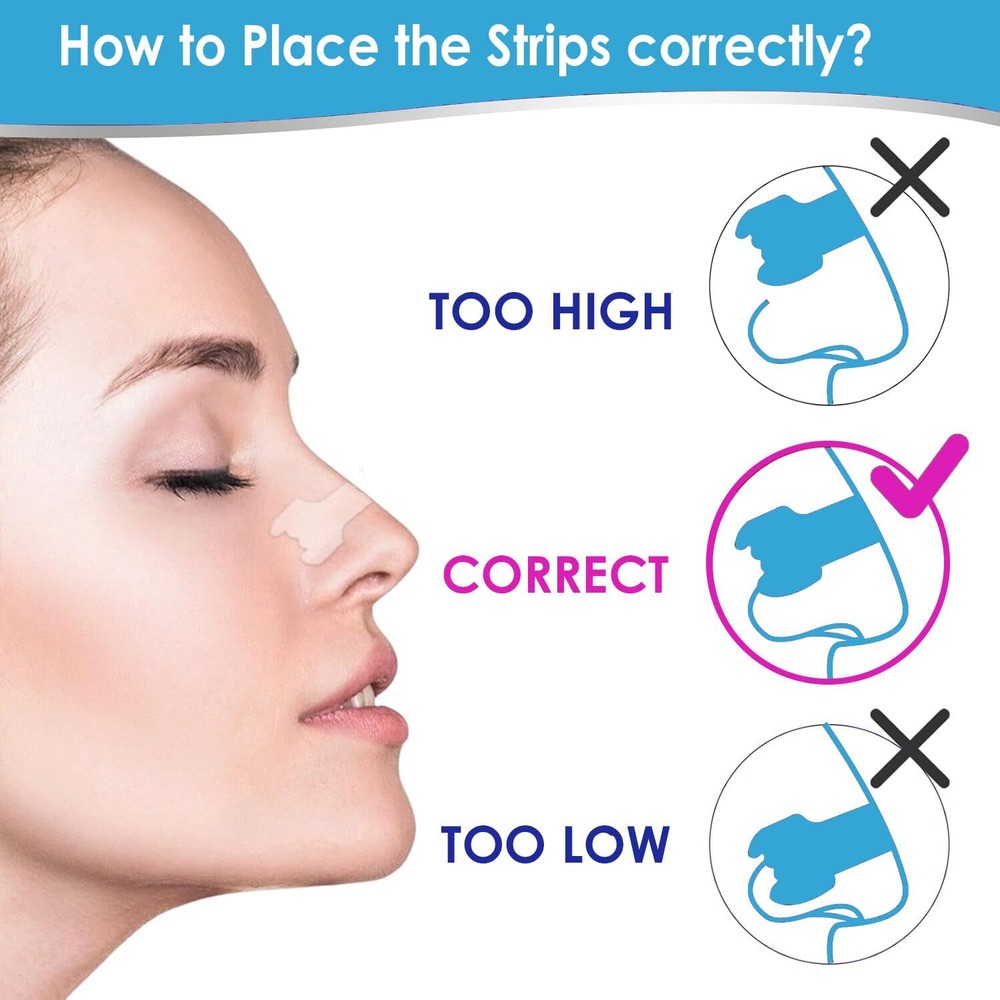 240 Breath Better Large Tan Nasal Strips, Extra Strength Anti Snoring Solution