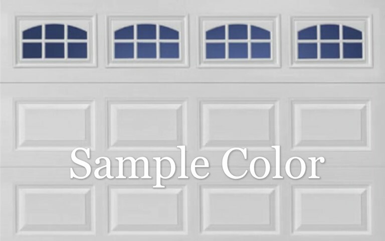 8 Amarr Cascade Replacement Panels for Amarr Short Panel Garage Doors Dark Brown