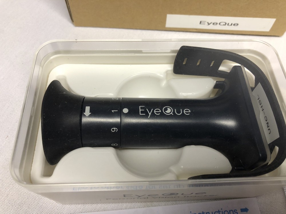 EyeQue Personal Vision Tracker Ophthalmic Refractometer Home Test Kit New