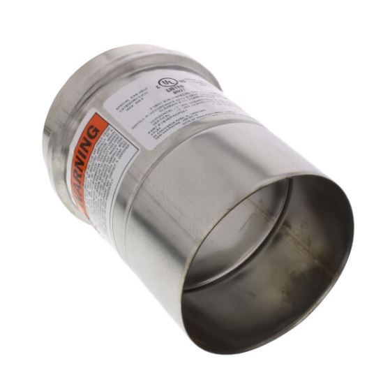 Z-Flex Z-Vent 4" x 6" Stainless Steel Vent Pipe (2SVEPWCF04.5)