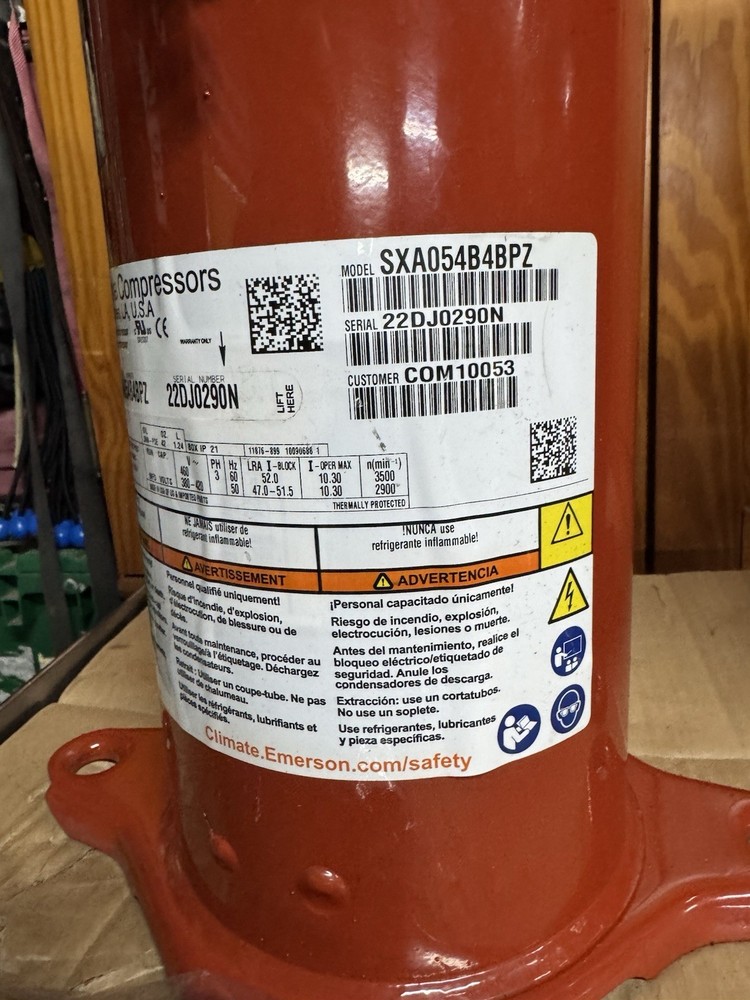 Trane 3Ph Compressor COM10053 (new)