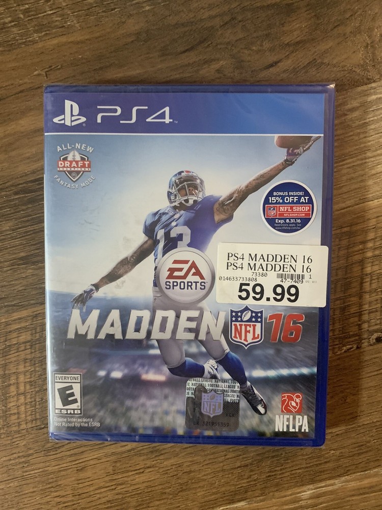 Madden NFL 16 for PS4