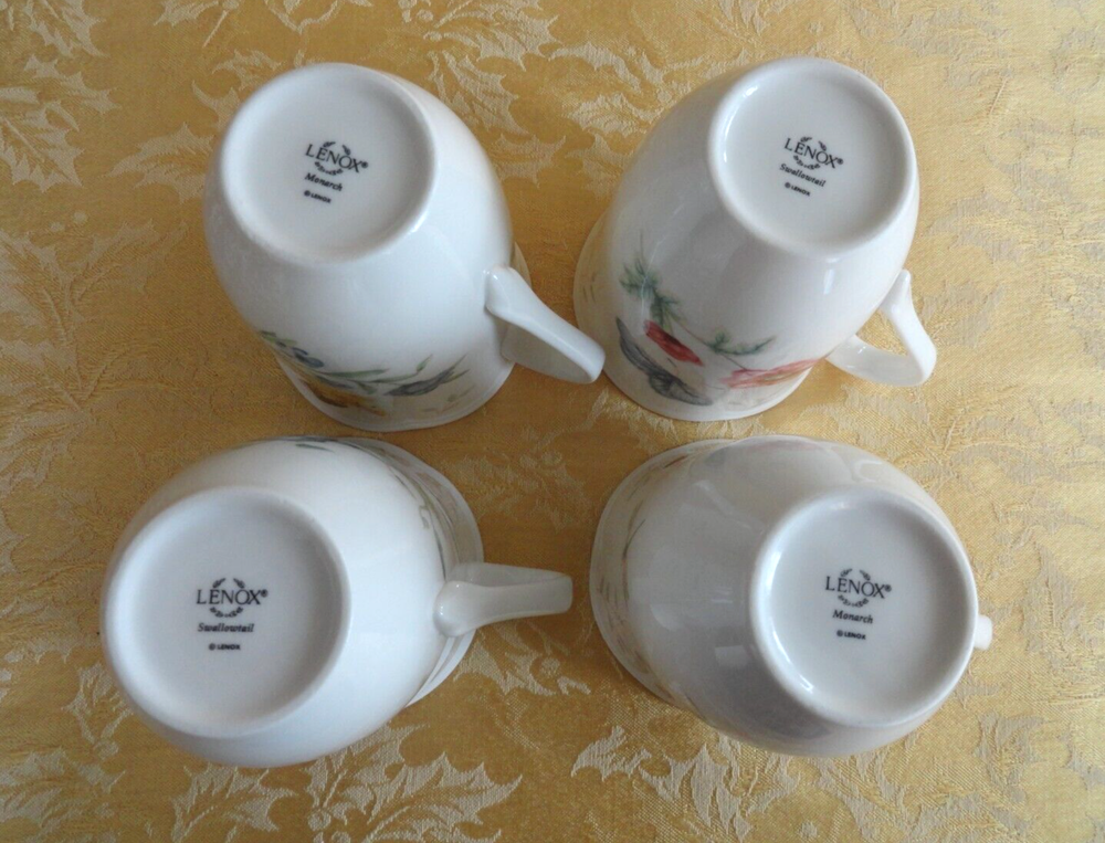 12 Pieces Lenox China Butterfly Meadow Dinner Place Setting II