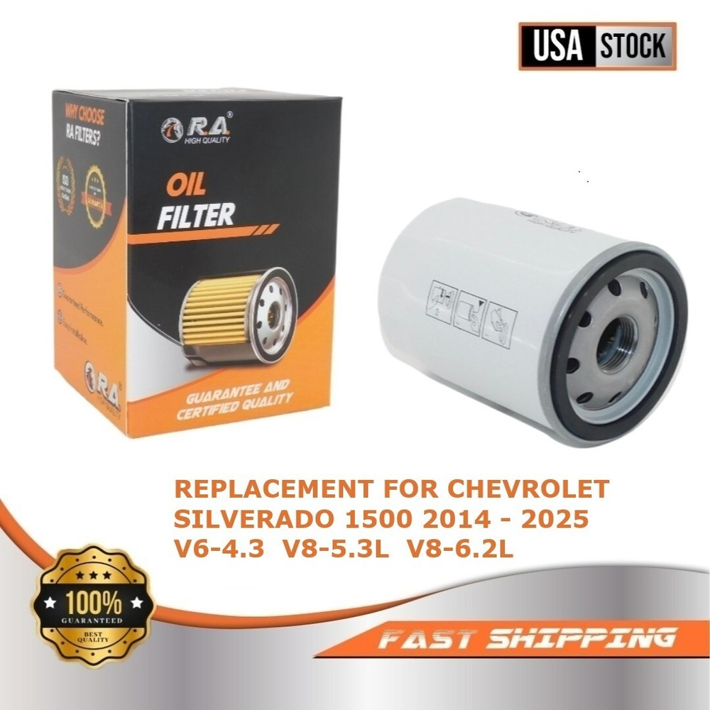 10575 Spin-On Engine Oil Filter for CHEVROLET SILVERADO 1500 2014 - 2025