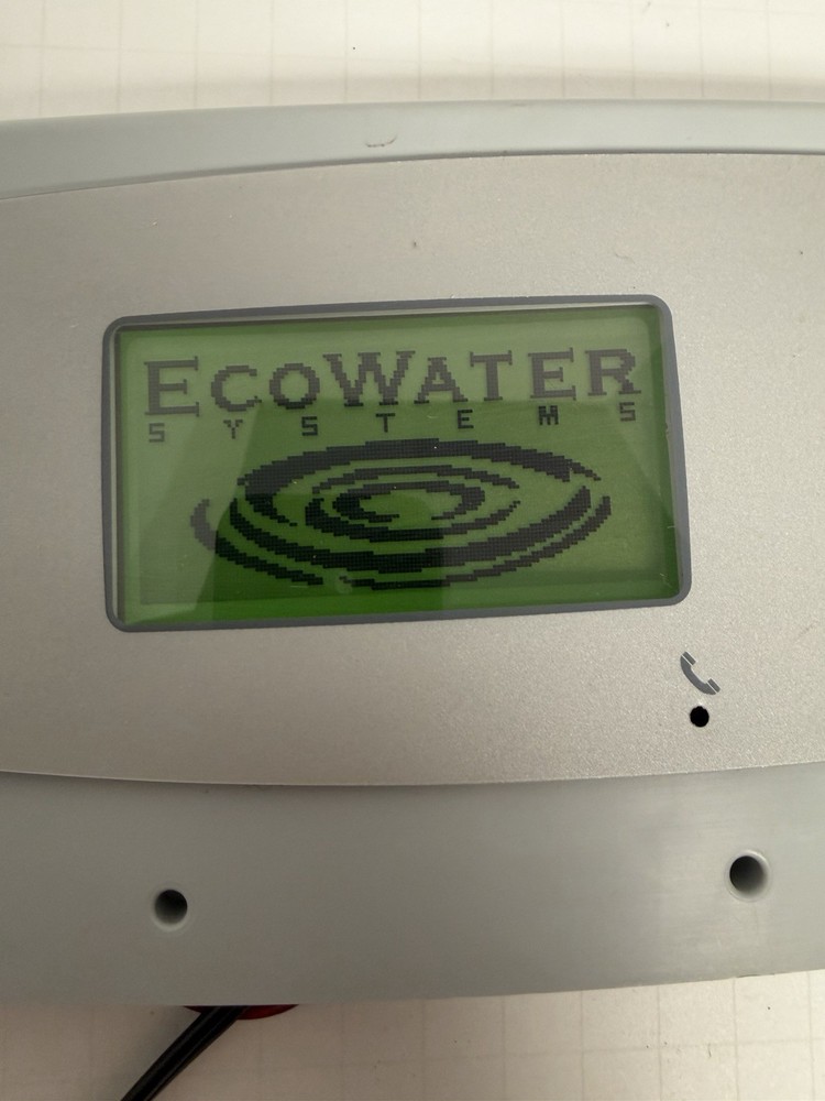 EcoWater Water Softener Face Plate And Circuit Board. Please Read. Version R1.2