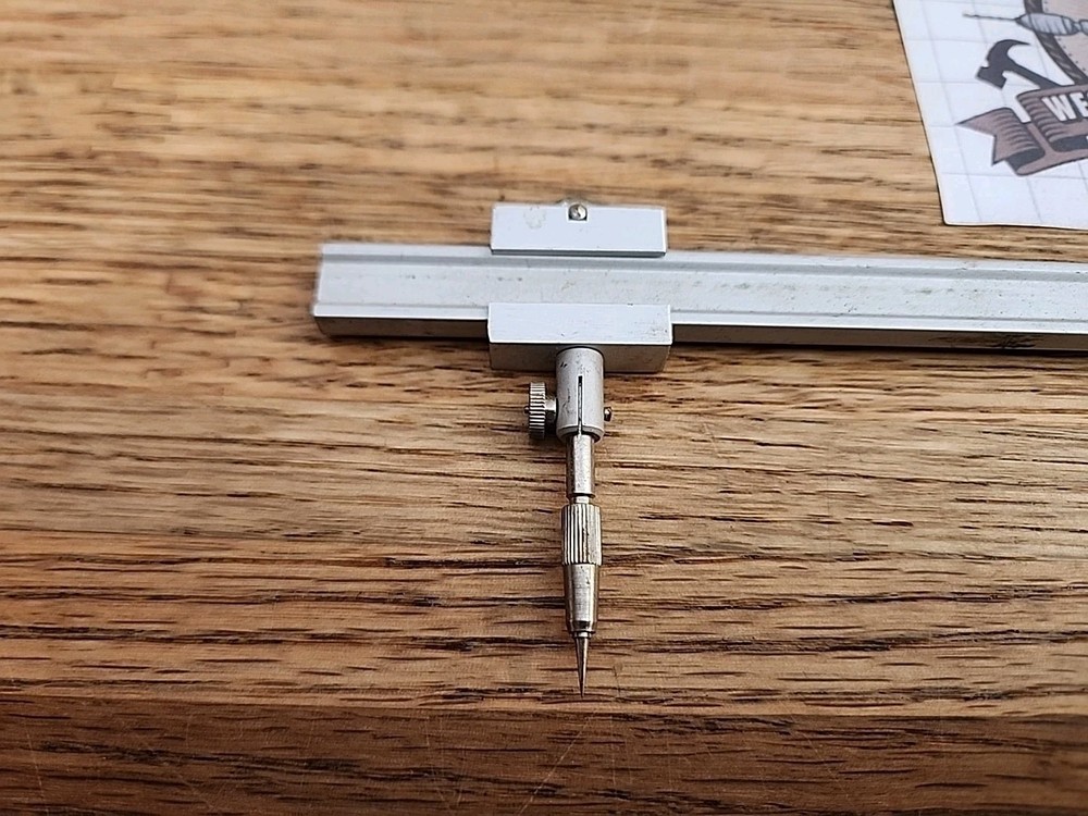Machinist Drafting Tool Charvoz 10-3591 Germany Beam Compass