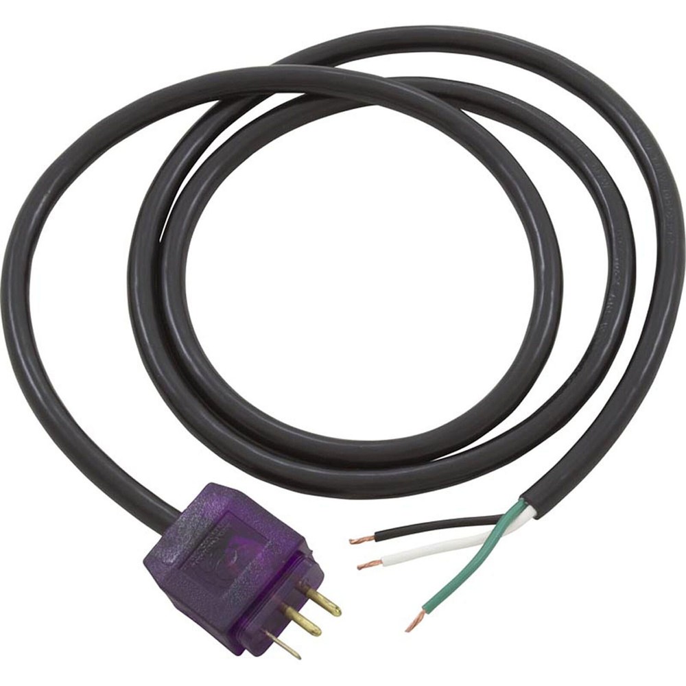Blower Cord, Hydro-Quip, Molded/Lit, 48, Violet