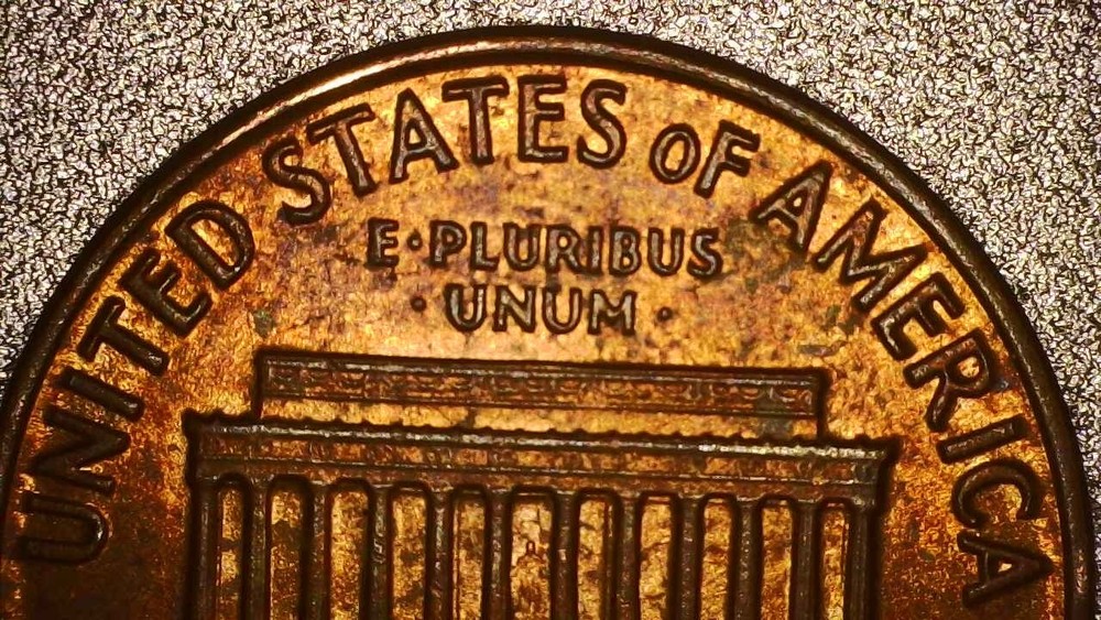 1964 copper penny with mint errors