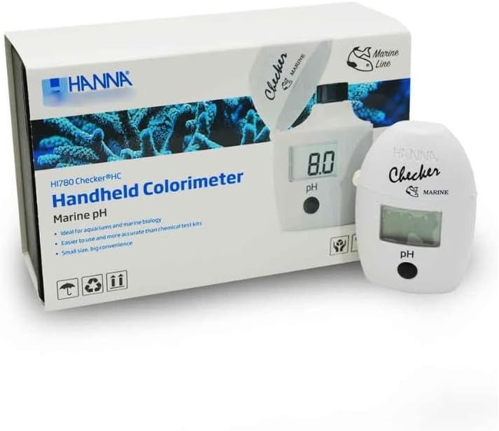 pH Tester Aquarium Water Saltwater Tester Handheld Digital Checker