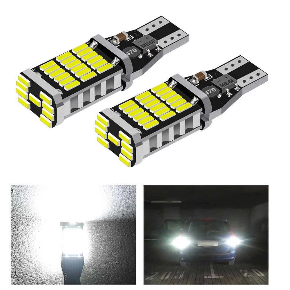 LED Reverse Backup Lights Bulbs 912 921 for Chevy Silverado 1500 2014-2025 White