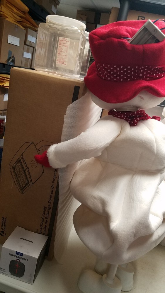 Animated Musical Interactive 34" Snowcouple
