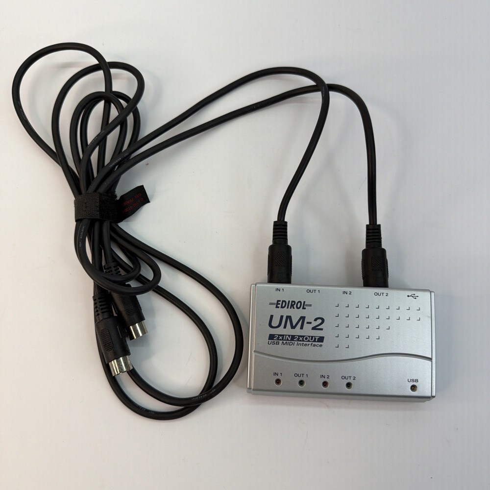 Edirol UM-2 USB MIDI Interface - Used