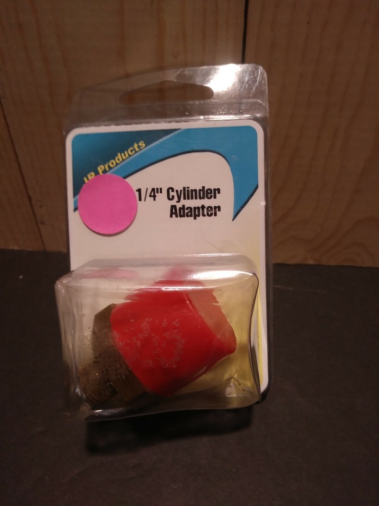 JR Products 4 Inch 07-30185 1/4" Cylinder Adapter 1"-20