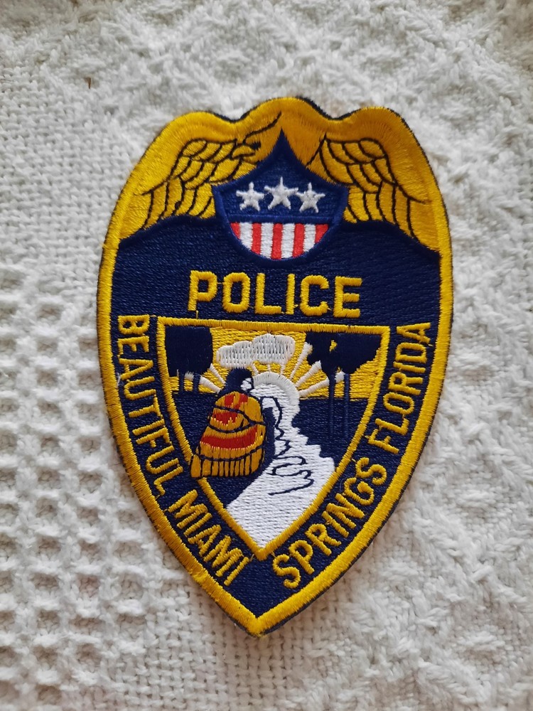 Miami Springs FL Police Patch