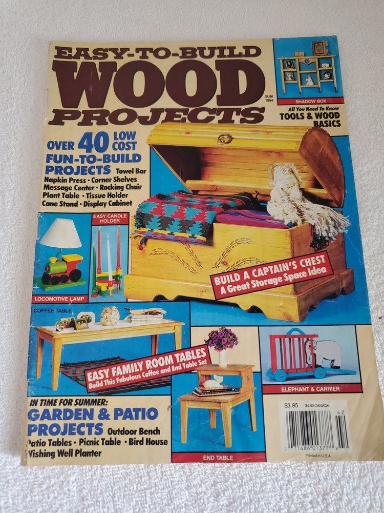 Crafts Set/3 Wood Project Mags Patterns Ideas