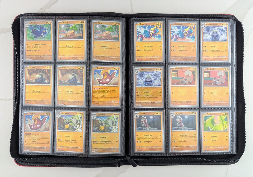 Pokémon Obsidian Flames Complete Master Set /w Binder + Promos (PC)!
