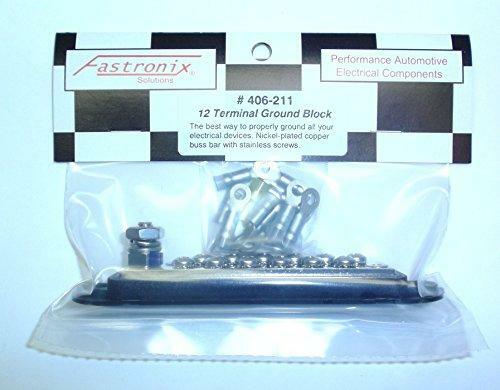 Fastronix 12 Terminal Ground Distribution Block Kit