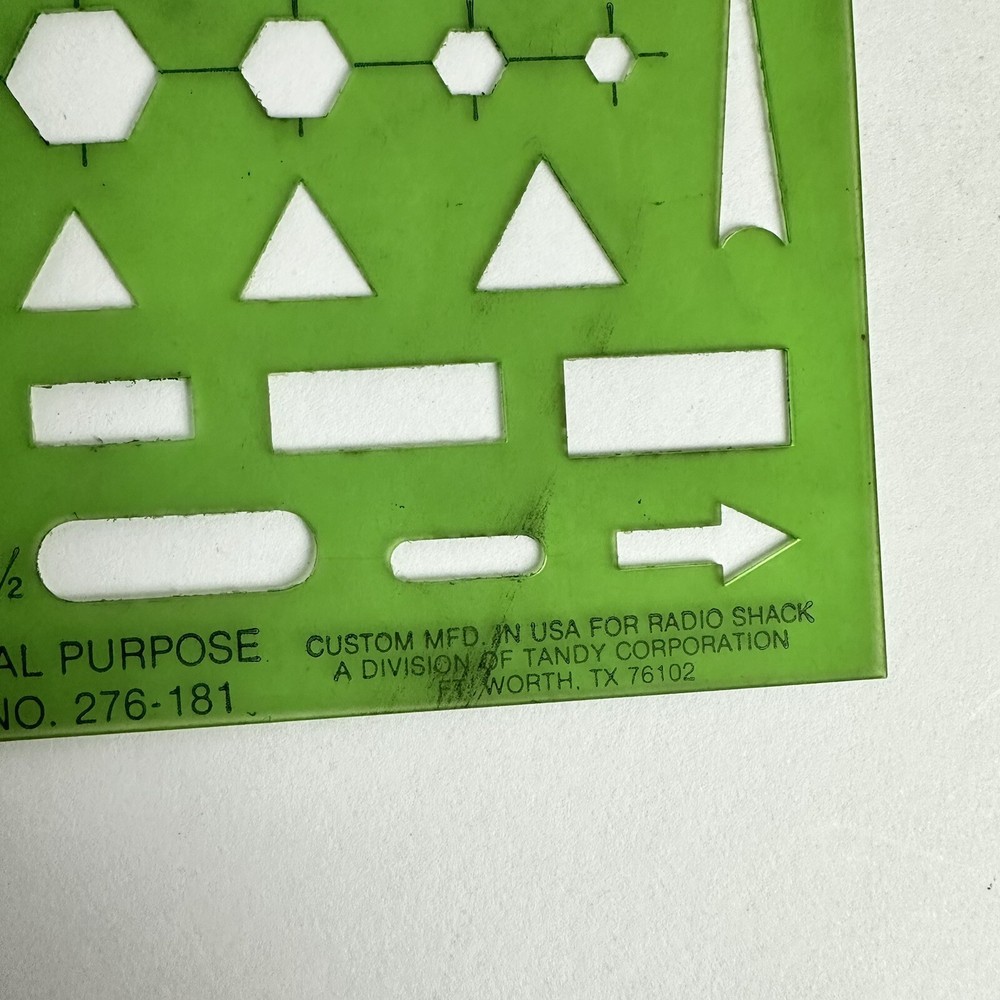 Archer General Purpose Inking Template No 276-181