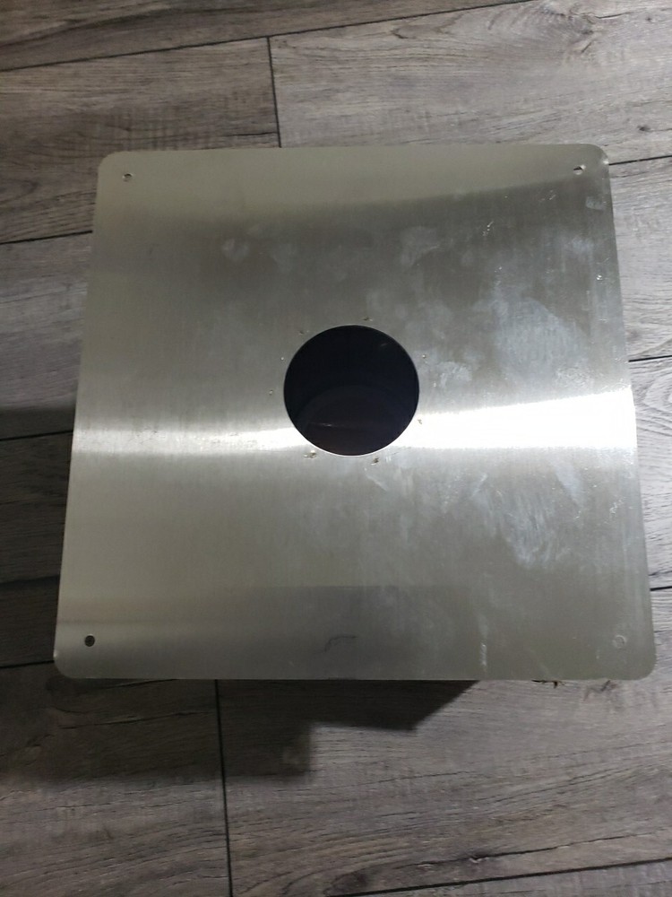 CAMPLUX 2.36'' Stainless Steel Wall Thimble for Indoor Gas Water Heater WT236