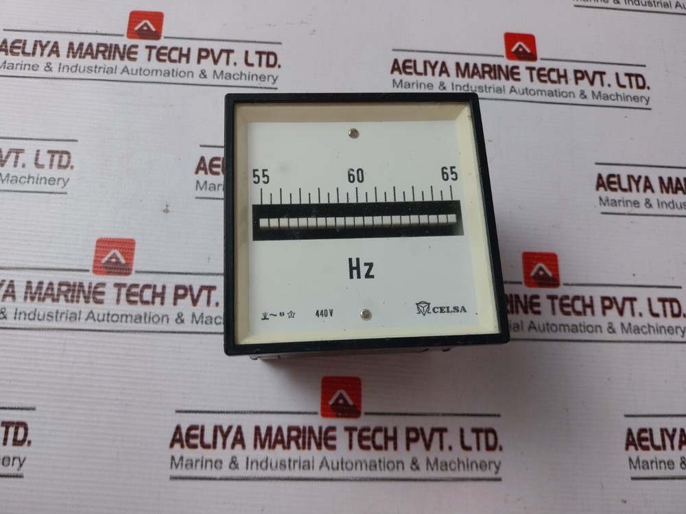 Celsa 55-65Hz Frequency Counter Meter 440V