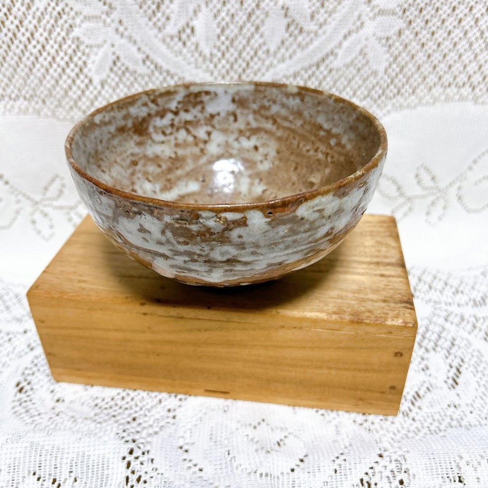 Tea Utensils Ceramic matcha brown and gray