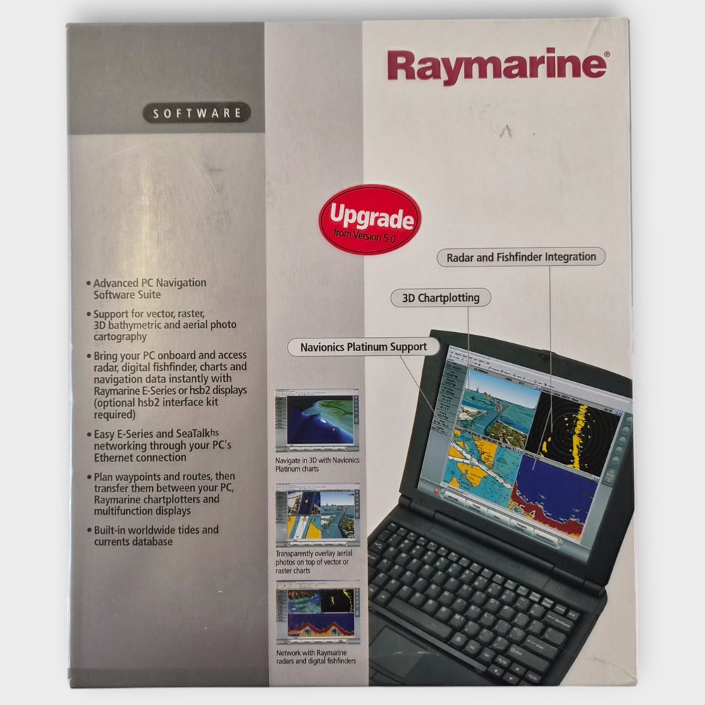 Raymarine RayTech RNS PC Navigation Software Version 6.0 -E83041- **New In Box**