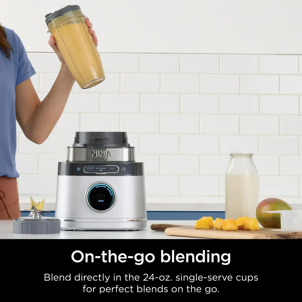 Ninja Detect Kitchen System Power Blender + Processor with Blend Sense Technolog