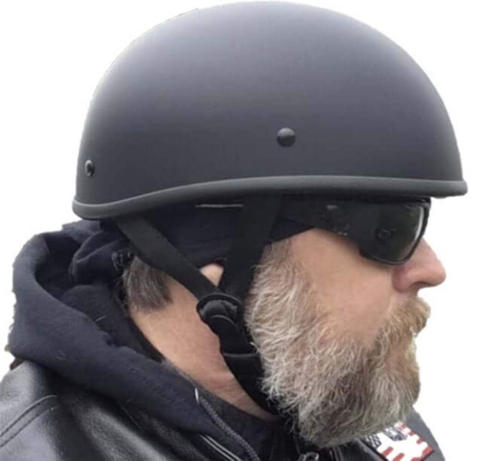 Blister Original LD8 -Small Low Profile Micro DOT Beanie Half Helmet