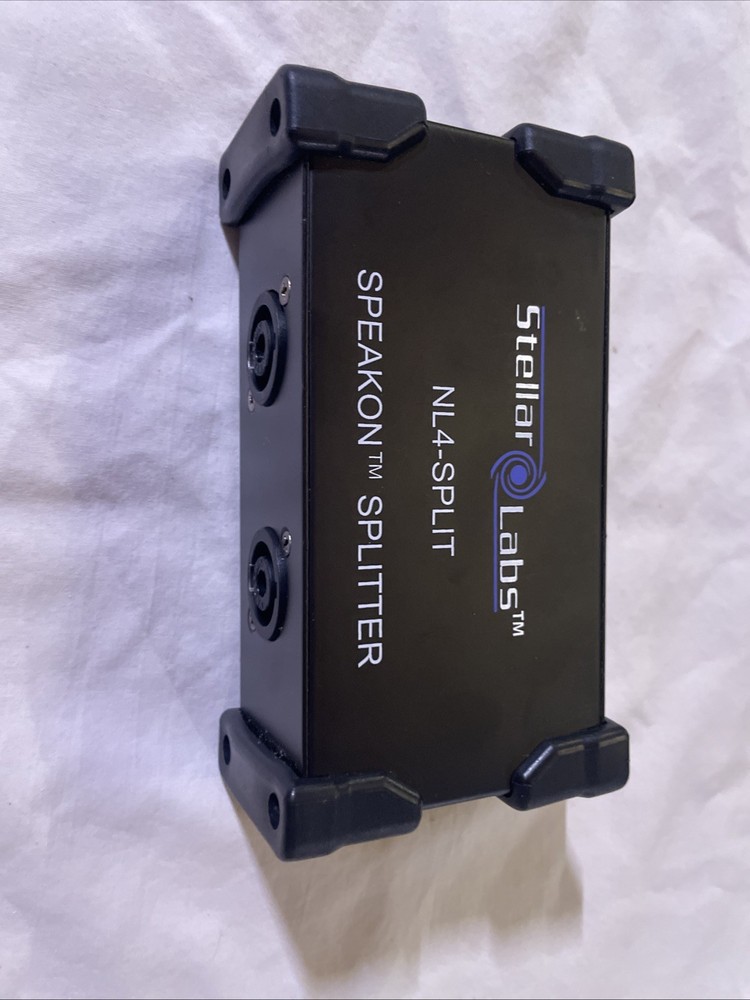 stellar labs NL4-Split speakon splitter