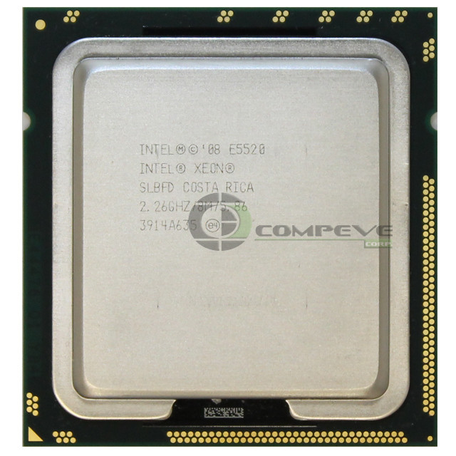 Intel Xeon Quad Core 2.26GHz Processor E5520 CPU 8MB Cache 5.86 GT SLBFD