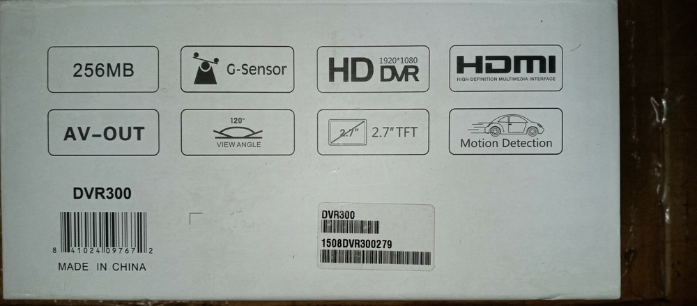 Myron & Davis Dash Cam DVR Model#DVR300