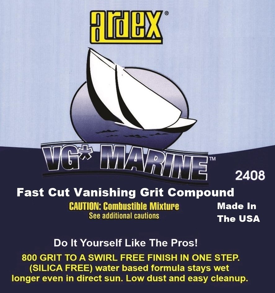 Ardex VG Compound 32oz. - Swirl Free-Fast Cut-Low Dust-Easy Clean up