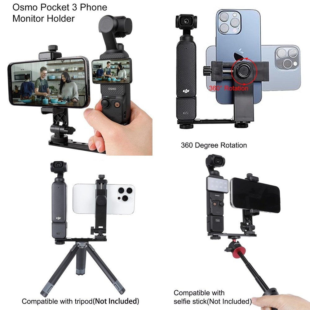 PellKing Accessories Kit for OSMO Pocket 3,Including Hard Shell case,Magnetic...