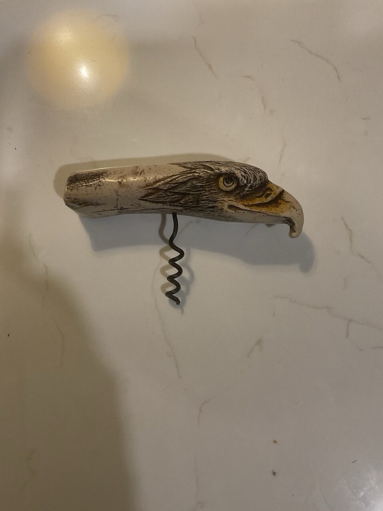 Vintage Eagle Head Corkscrew