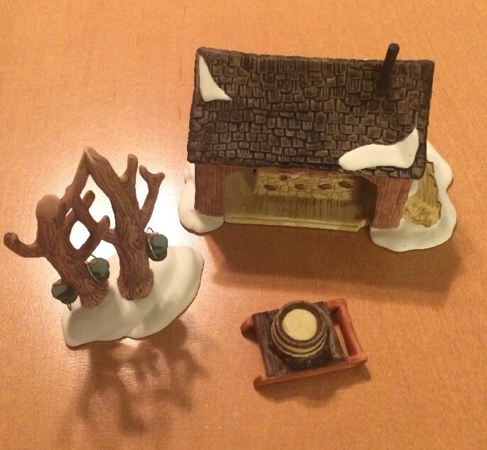 Department 56 Maple Sugaring 3 Piece Set #6589-7