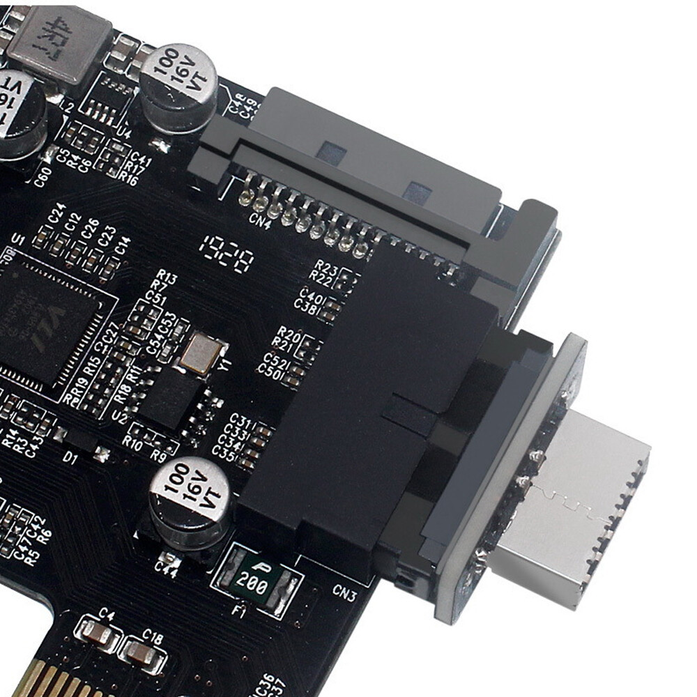 USB3.0 Internal Header to USB 3.1/3.2 Type C Front Type E Adapter 20pin to 19pin