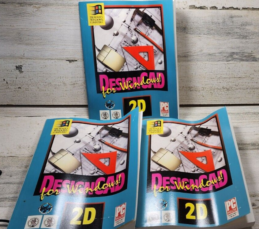 DesignCAD 2D for Windows Version 7.0 Books Only