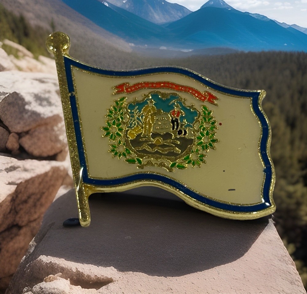 WEST VIRGINIA FLAG LAPEL PIN NEW
