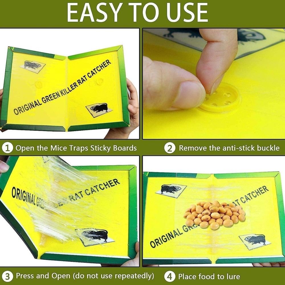 Enhanced Stickiness Rat Snake Traps
