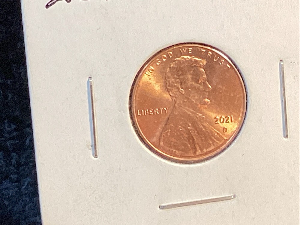 2021 D LINCOLN SHIELD 🛡️ PENNY UNCIRCULATED #2