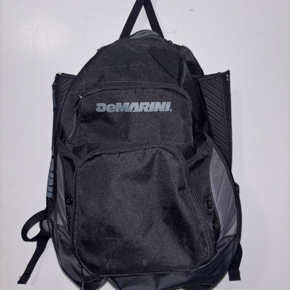 DEMARINI Baseball Softball Bag Backpack - Black