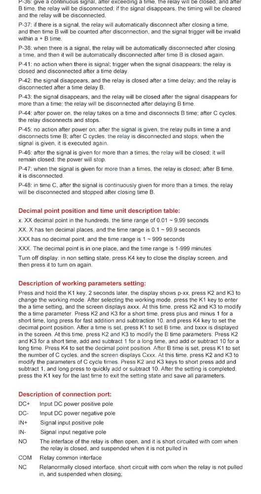 2pcs DC 12V 10A Adjustable Time Delay Relay Module LED Digital Timer Switch