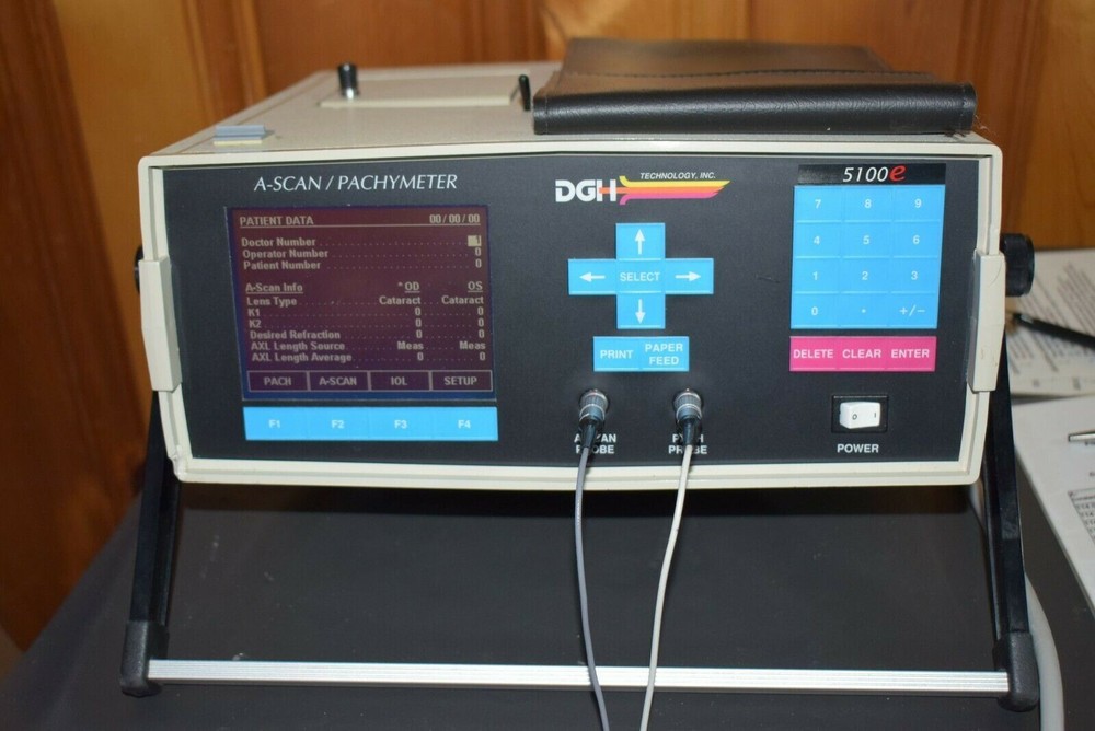 DGH 5100e A Scan Pachymeter IOL calculator