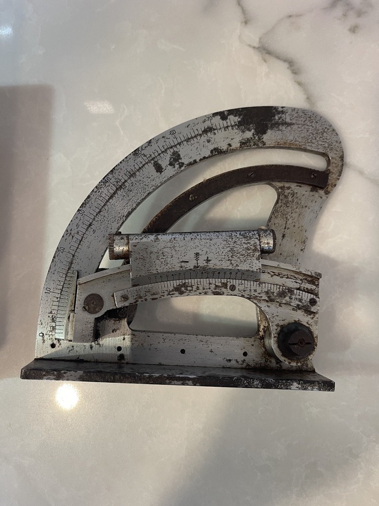 Ww2 Japanese Artillery Quadrant Guage Aiming Device
