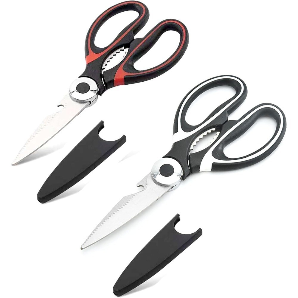 Heavy Duty Kitchen Scissors Multipurpose Sharp Stainless Steel Utility Shears
