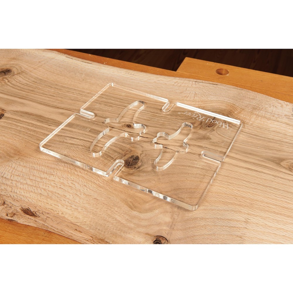 WOODRIVER Router Inlay Template Seagull